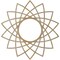 Ekena Millwork Eleanor Wood Fretwork Pierced Ceiling Medallion, Hickory, 40"OD x 15 3/8"ID x 3/8"T CMWP40X40X0375EAHI - alternate 4